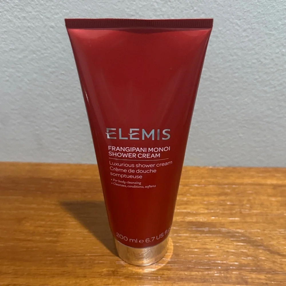 ELEMIS Frangipani Monoi Shower Cream - Red Tube with Silver Cap